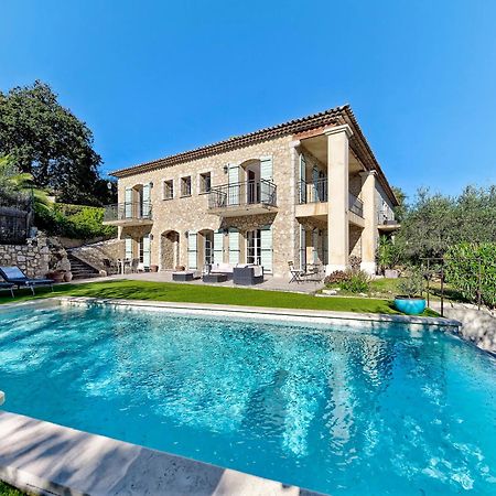 Villa Bastide D'Architecte En Pierre Cagnes-sur-Mer Esterno foto
