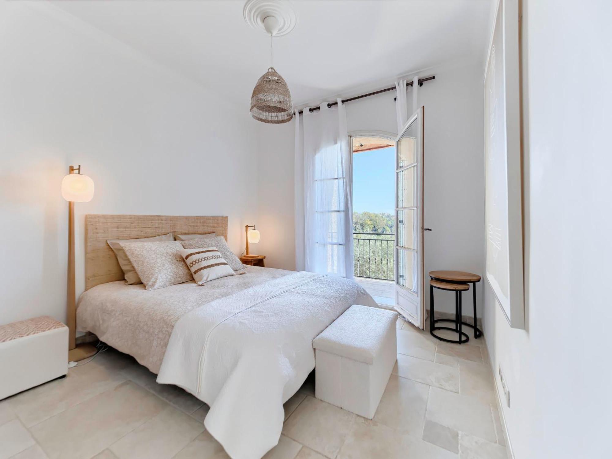 Villa Bastide D'Architecte En Pierre Cagnes-sur-Mer Esterno foto