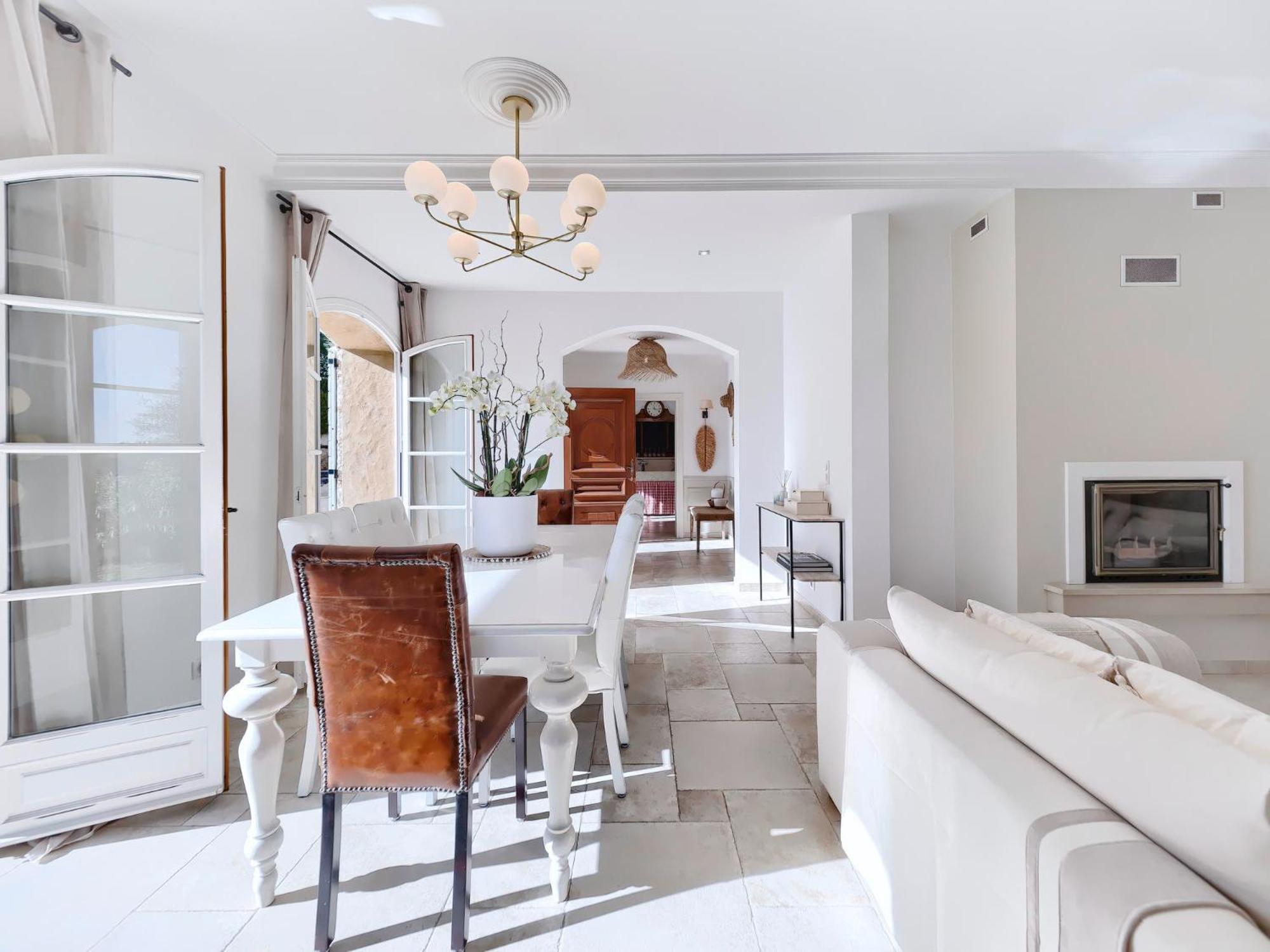 Villa Bastide D'Architecte En Pierre Cagnes-sur-Mer Esterno foto