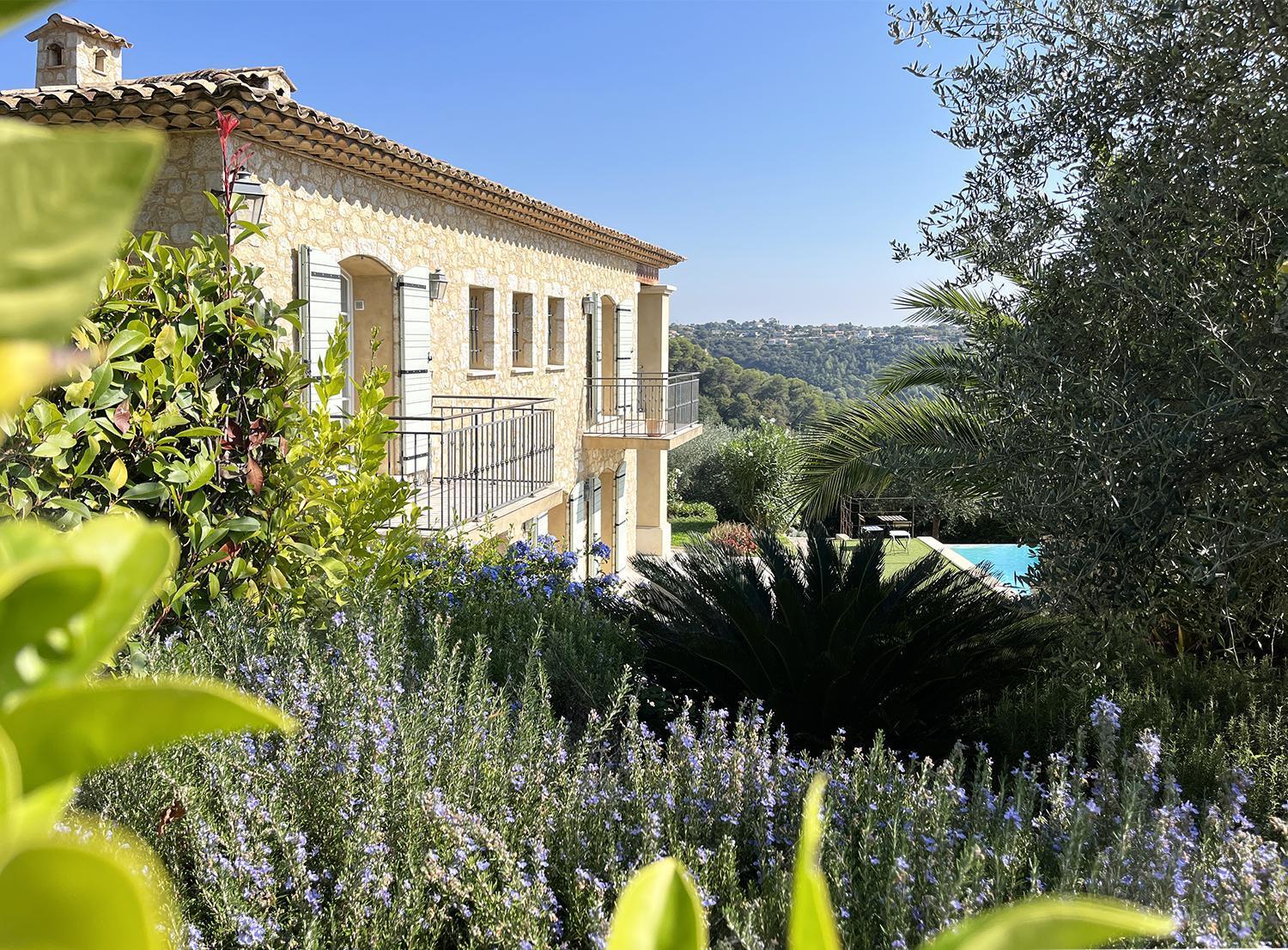 Villa Bastide D'Architecte En Pierre Cagnes-sur-Mer Esterno foto
